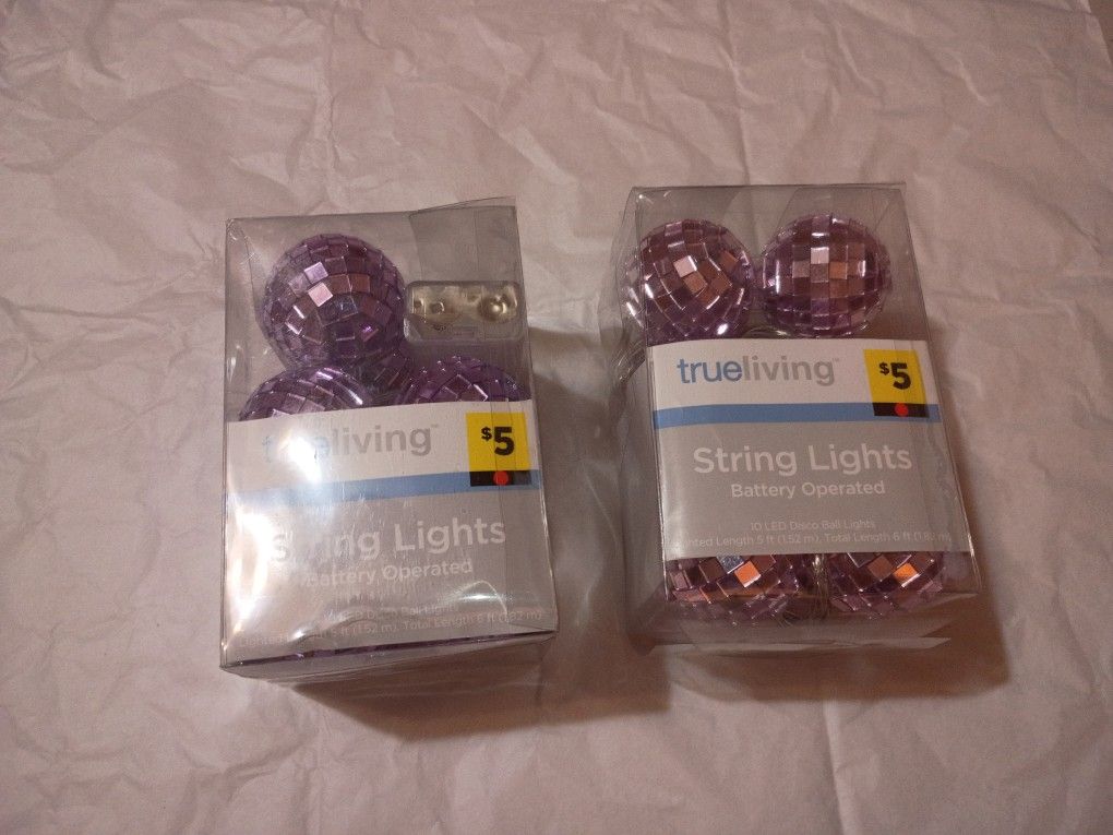 String Disco Ball Lights