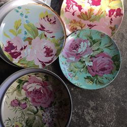 Garden Party Plates Set
