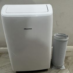 Hisense 8000 BTU DOE 115-Volt Vented Medium Room Smart Portable Air Conditioner