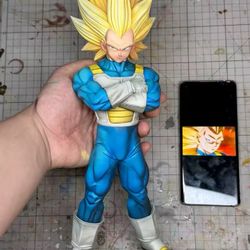 SSJ3 Vegeta Figure Super Saiyan 3 Daima Action Figures Statue Collection Model Toy
