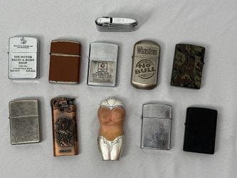 Zippo Lighter Collection Mixed Lot