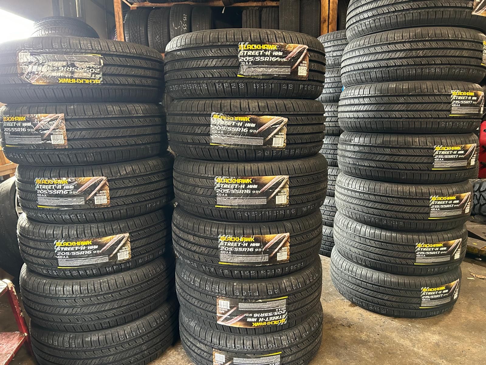 SPECIAL NEW TIRES