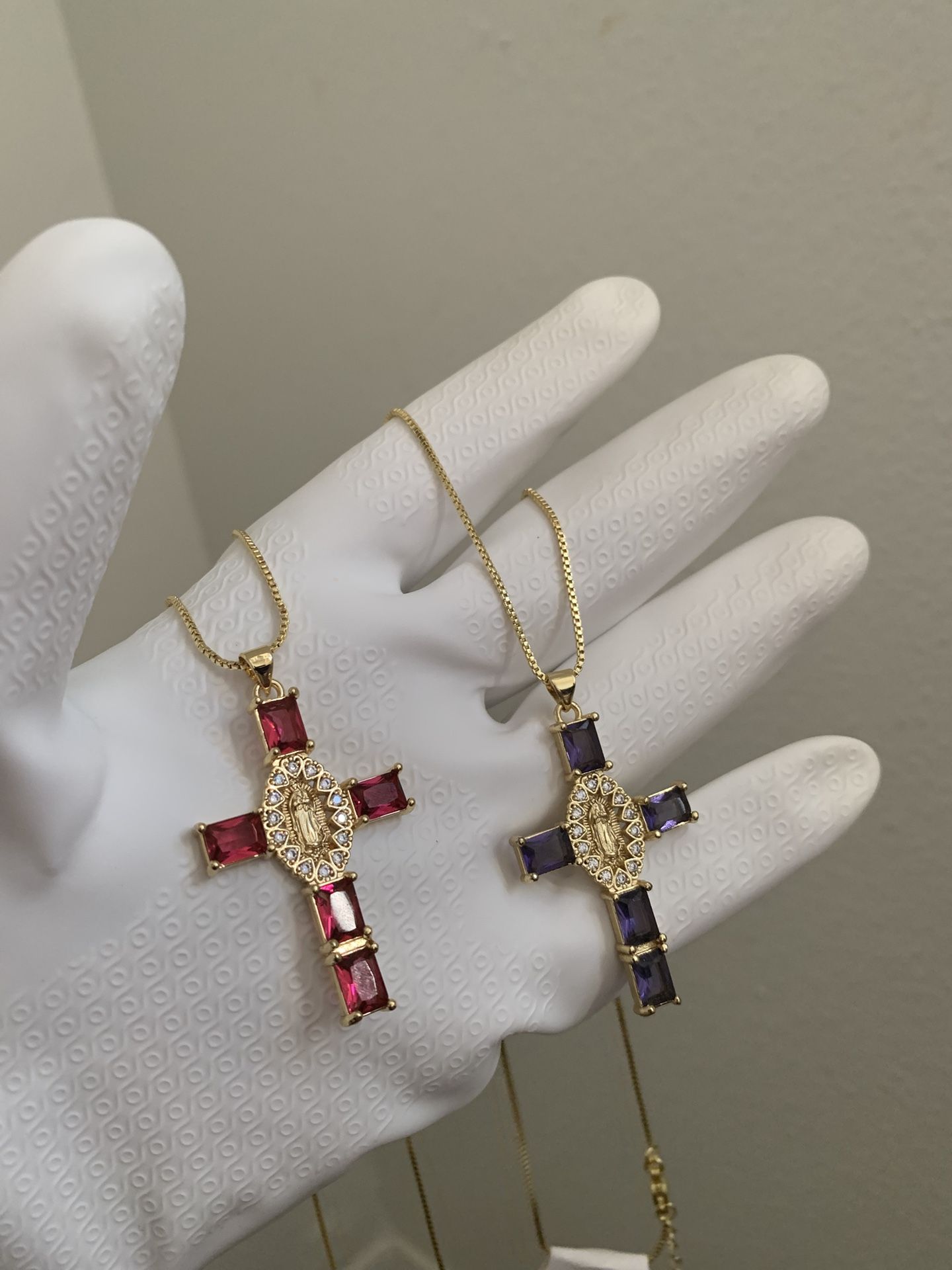 Gold Plated Cross Necklace