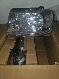 M-AUTO Conjunto de Faros y Faros con Bombillas LED Preensambladas para 2004 2005 2006 2007 2008 Ford F-150 / 2006 2007 2008 Mark LT