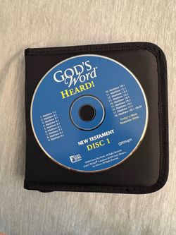 God’s Word Heard! New Testament Audio Bible – Complete 14 CD Set