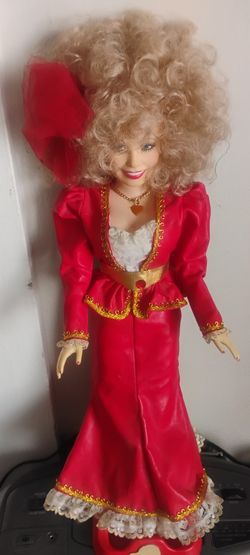 Vintage Dolly Parton Porcelain Doll