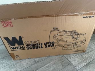 Wen 16 in variable speed scroll saw
