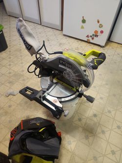Ryobi 10in Chop Saw Plus Free Extra Blade