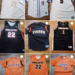 Weekend sale $40 Each uop Pacific Tigers Jersey Large XL 2xxl Authentic 