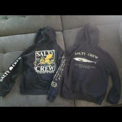 Youth Medium Salty Crew Sweatshirts 