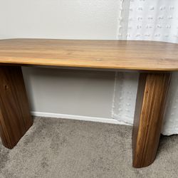 World Market Russo Fluted Wood Desk