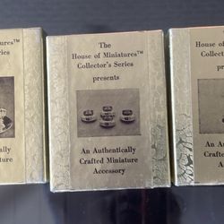 Antique Miniatures And Dollhouse Accessories