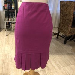 Magenta skirt NEW.