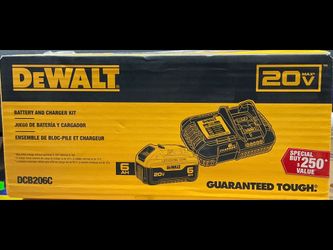 DEWALT BATTERY AND CHARGER KIT