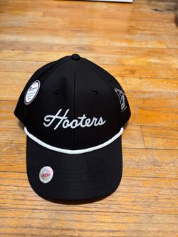 Hooters Black Baseball Cap UPF 50+