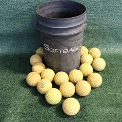 Juggs Pitching Machine Softballs 