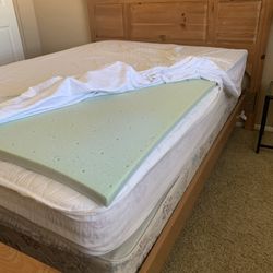 Full Size Mattress With Box spring 