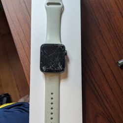 Apple iwatch Series 3 -- 42mm  Broken Screen 