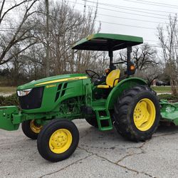 2020 John Deere 5065e Tractor with MX7 Bush Hog