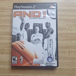 PLAYSTATION 2  AND 1 STREETBALL