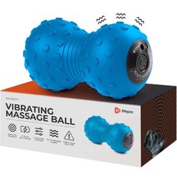 Lifepro 4-Speed Vibrating Massage Ball, Compact Foam Roller for Recovery. @H5-140