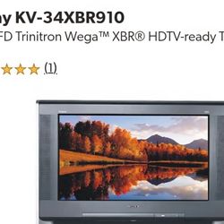 Sony KV-34XBR910 TV