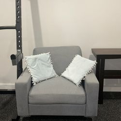 Gray Arm Chair 