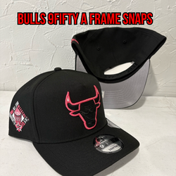 NBA new era Chicago bulls black 1991 all star weekend patch 9fifty SnapBack hats