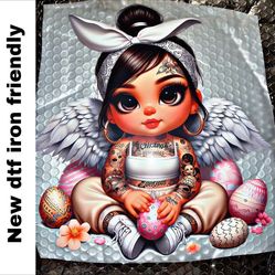 New Easter Dtf Large Sz Iron Friendly 