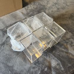 6 Funko Pop Armor & Hard Plastic Containers