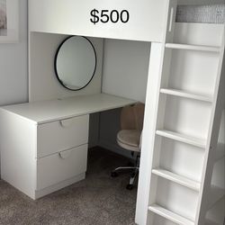 Bunk Bed With Twin Mattress