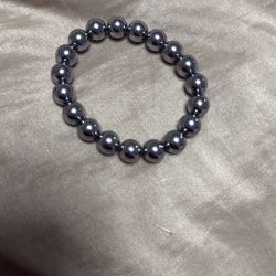 Hematite Bracelet ( Silver)