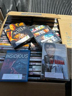 DVD / Blue ray movies.