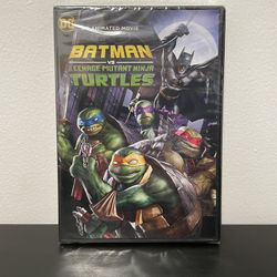 Batman vs Teenage Mutant Ninja Turtles DVD NEW SEALED DC Nickelodeon Anime 2019