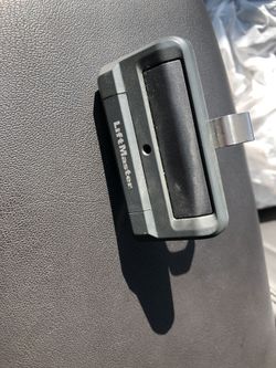 Garage door remote