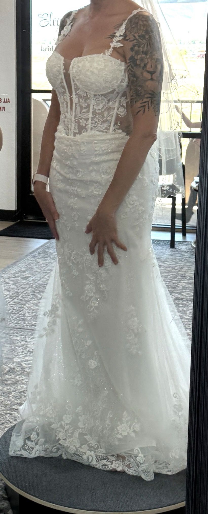 New Wedding Dress Never Used