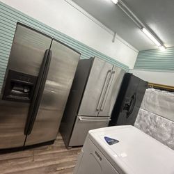 🌷REFRIGERATOR SALE !!🌷 Starting @ $199 (White Top Freezer ) Delivery available for small fee 🚛 