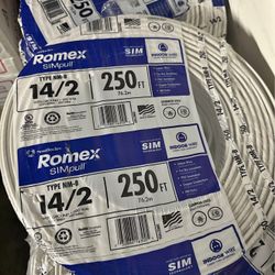 250 ft.  14/2  Romex  SIMpull  Solid  NM-B  W/G  Wire by Southwire  