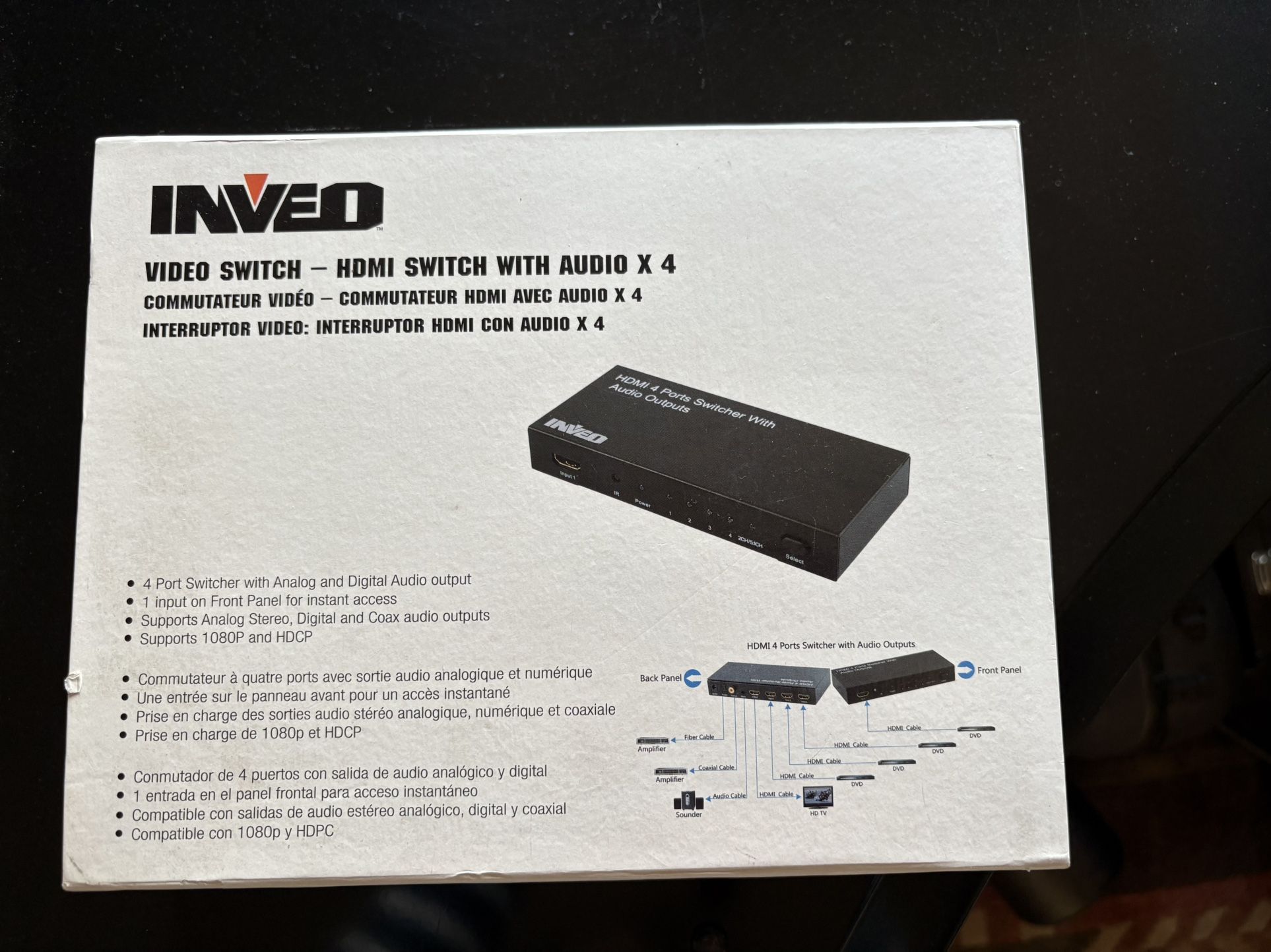 INVED , NEW , Video Switch