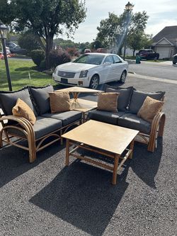 Rattan Furniture Set $350 OBO