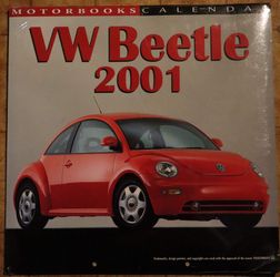 Volkswagen Bettle Calendar / 2001 