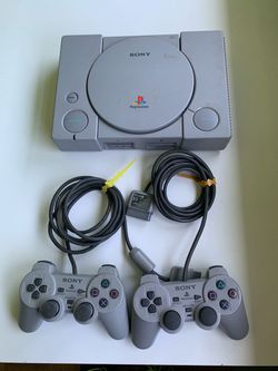 Sony PlayStation Console and Controllers