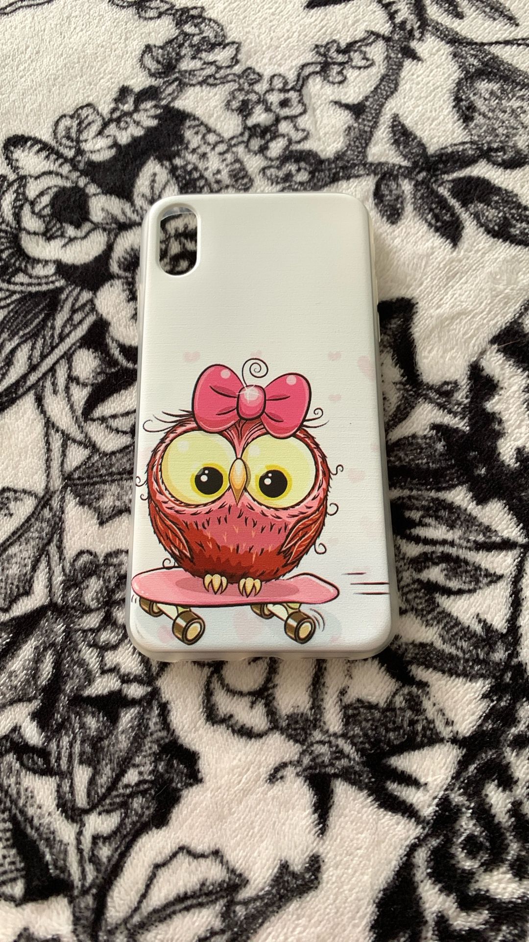 Cute owl soft case for iPhone XR