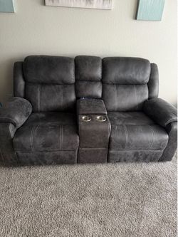 Couch and recliner
