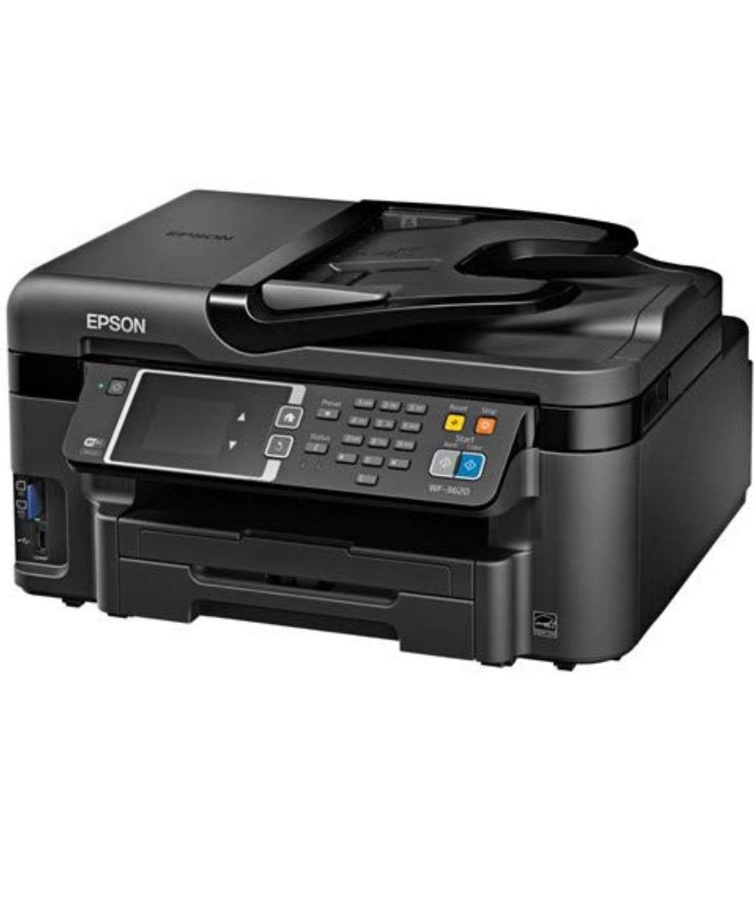 Epson WorkForce WF-3620 WiFi Direct All-in-One Color Inkjet Printer