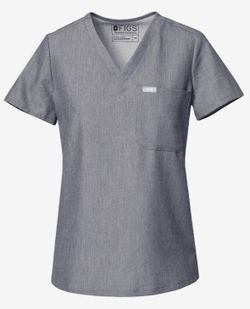 Figs scrub top