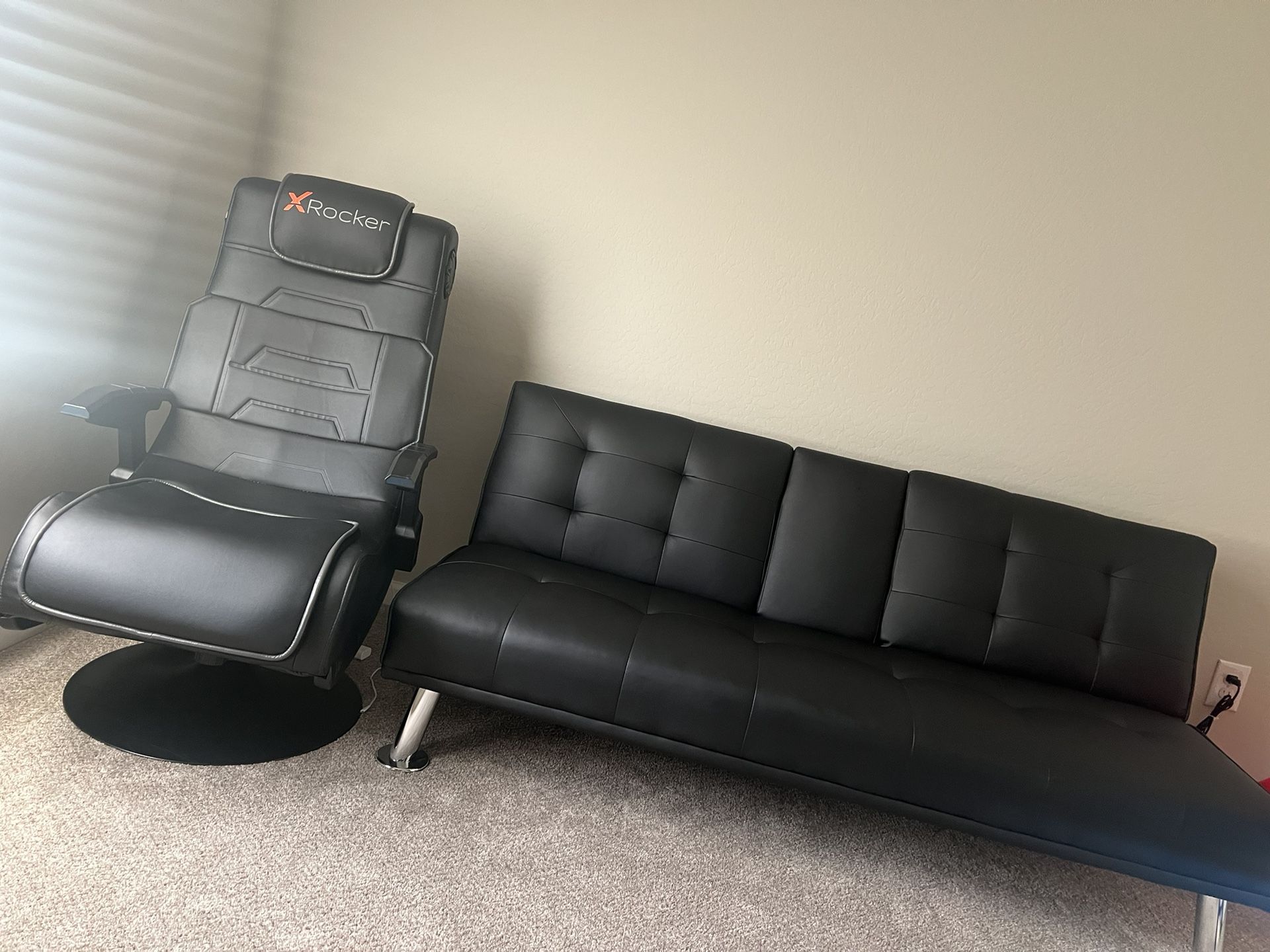 Tv Stand Futon And Game Chair 