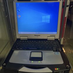 Panasonic CF-31 touchscreen rough laptop. Intel core I5- 3340M @ 2.70 GHZ 8gb RAM  240GB SSD Windows 10 pro. 