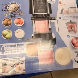 Ninja CREAMi 7-in-1 Ice Cream Maker — Brand New (4 Pints, Club Pack)