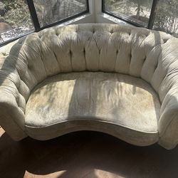 FREE-Vintage Velvet Loveseat